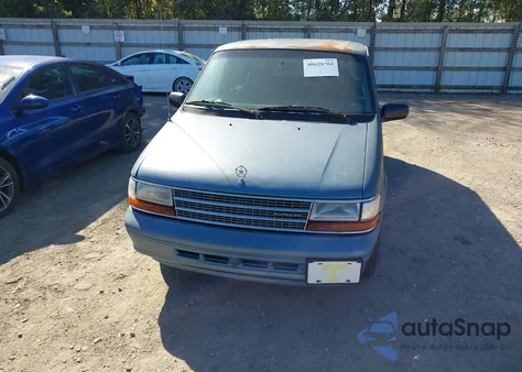 1994 Plymouth Grand Voyager Se from USA, damaged, VIN 1P4GH44R8RX227038